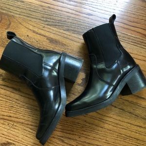 And Other Stories Square Toe Chelsea Boots sz. 37